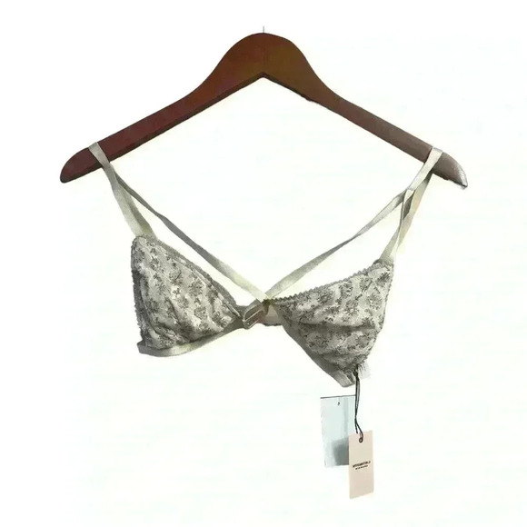 DAYDREAM NATION BEVERLY BRA- FLORAL TAN  SZ M STYLE# DNW005216 - Picture 1 of 8